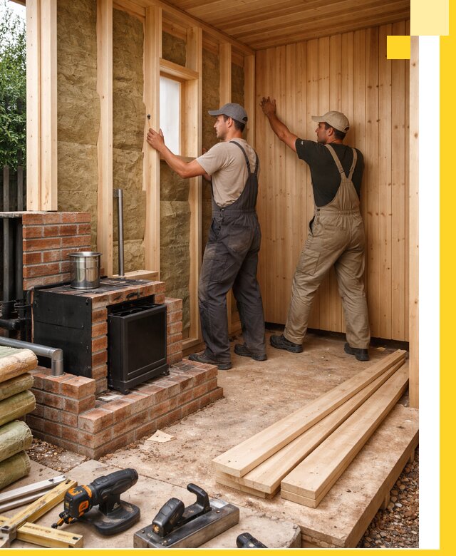 Строительство и установка дачных саун под ключ в Приморско-Ахтарске