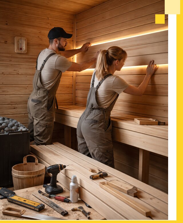 Дизайн саун и бань под ключ с индивидуальным проектом в Приморско-Ахтарске