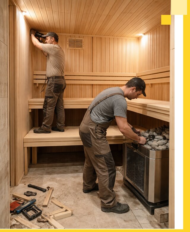 Купить сауну под ключ в Приморско-Ахтарске с монтажом и гарантией