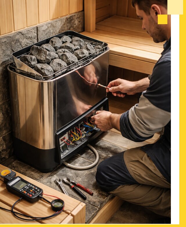 Продажа и установка электрокаменок для саун в Приморско-Ахтарске