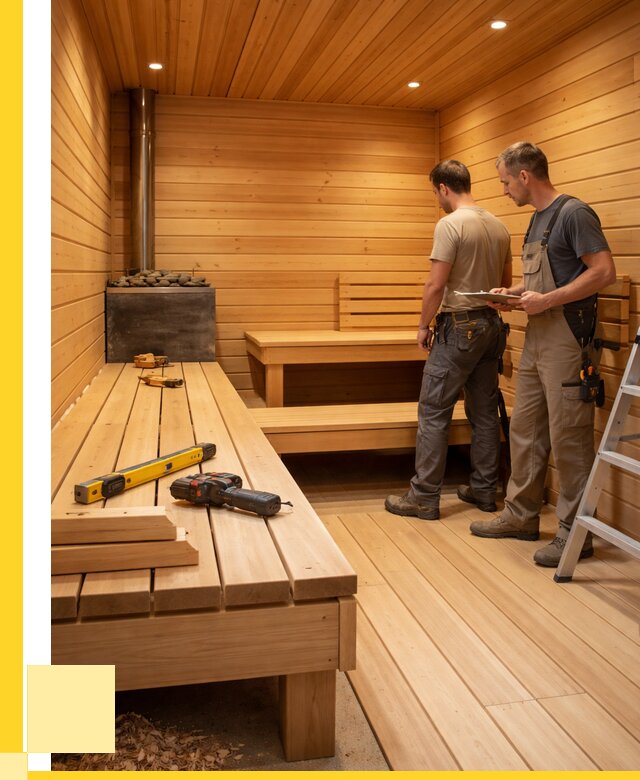 Отделка бань и саун в Приморско-Ахтарске по цене от 4562 р. | ЭриданПрр