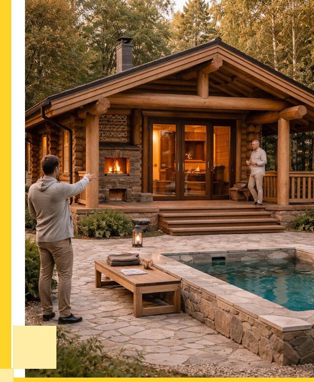 Проекты бань и хамам в Приморско-Ахтарске от 25345 р. | ЭриданПрр