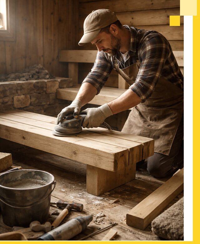 Ремонт бань под ключ в Приморско-Ахтарске с гарантией качества и сроков