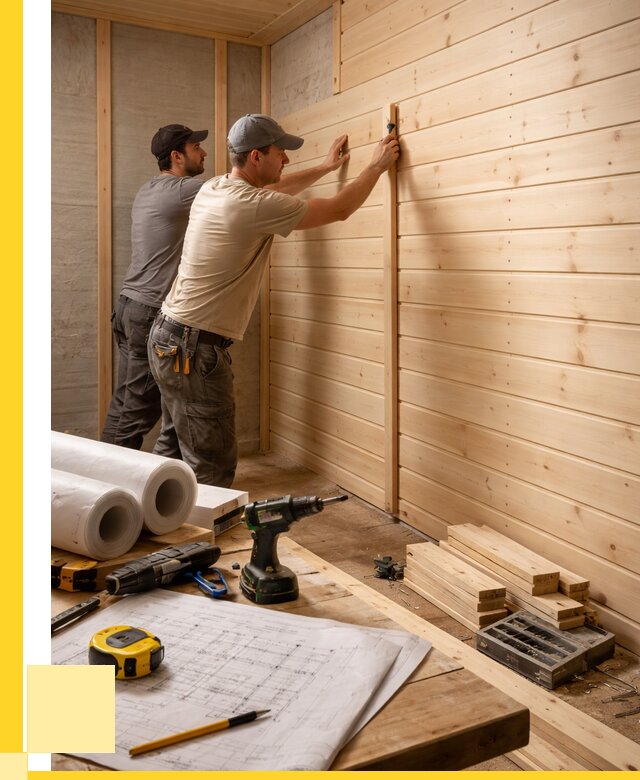 Обшивка бани вагонкой в Приморско-Ахтарске от 1217 р., ЭриданПрр