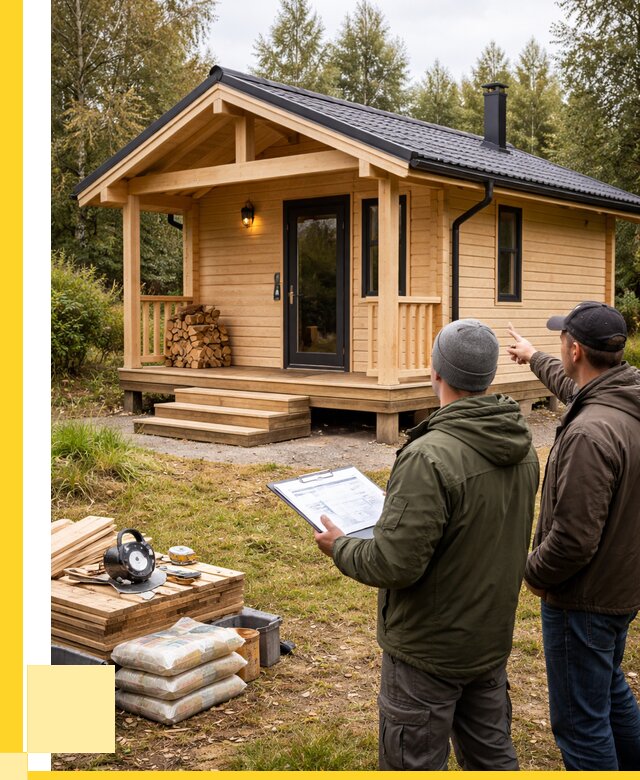 Каркасные бани под ключ в Приморско-Ахтарске от 304140 р. | ЭриданПрр