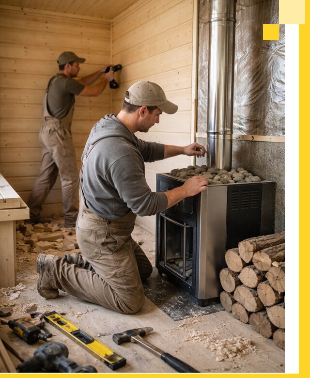 Строительство деревянных бань под ключ в Приморско-Ахтарске проекты и монтаж