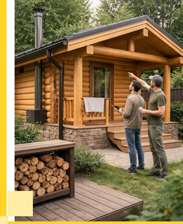 Бани для дачи под ключ в Приморско-Ахтарске от 253450 р. | ЭриданПрр