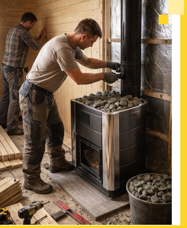 Проектирование и строительство парилок для бани в Приморско-Ахтарске под ключ