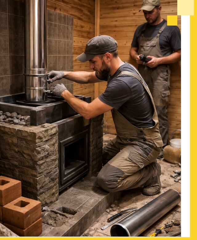 Изготовление и установка банных печей под ключ в Приморско-Ахтарске