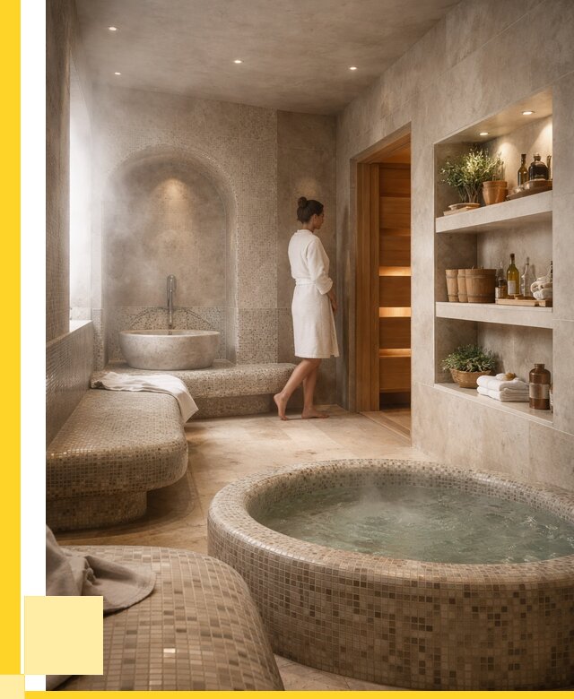 Строительство бани с хамамом в Приморско-Ахтарске от 760350 р. | ЭриданПрр