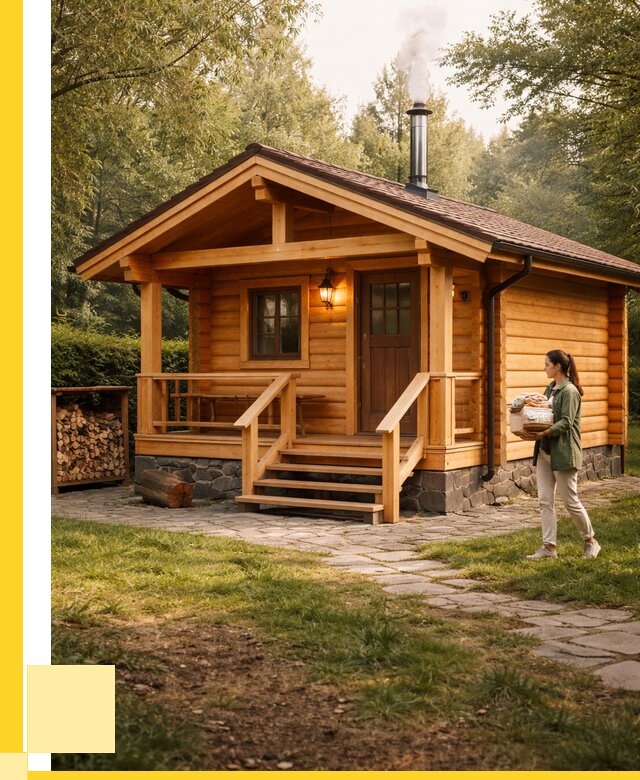 Купить баню под ключ в Приморско-Ахтарске от 658970 р. | ЭриданПрр