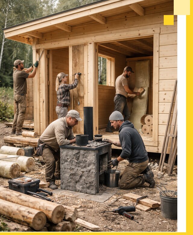 Купить баню под ключ в Приморско-Ахтарске строительство монтаж отделка