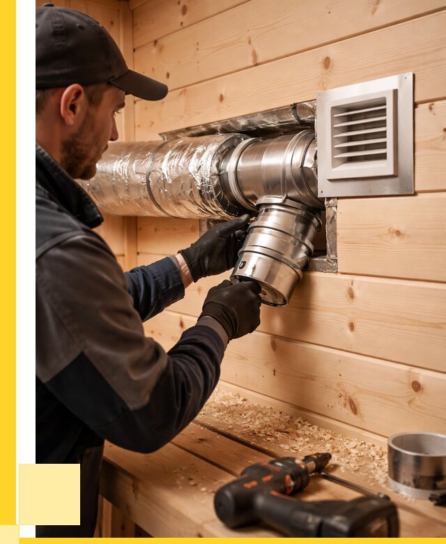 Монтаж вентиляции бани в Приморско-Ахтарске от 12166 р. | ЭриданПрр